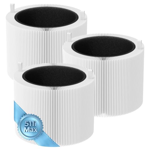 Image of 3 Pack 511i Max Replacment Filter Compatible with Blue Pure 511i Max Air Puri-Fier, Blue Pure F5MAX