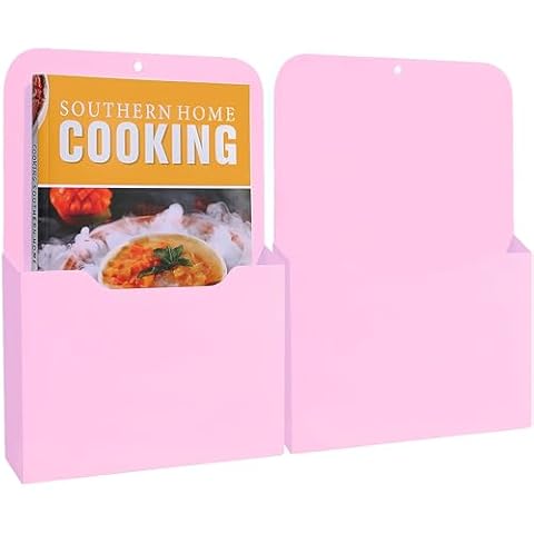 COMFYROOM magnetic file holder (L*2 Pack- Pink) Cover