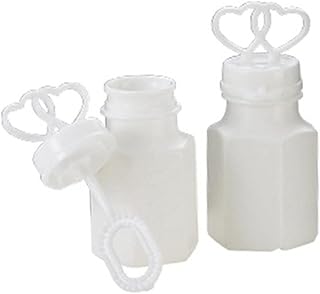 Toyvian 24pcs Bubble Wands for Kids Wedding Bubbles Heart Wedding Bubble Wands Birthday Bubble Bottle Empty Bubble Bottle Bubble Tubes Bubble Stick Child White Bubble Water The Bubble