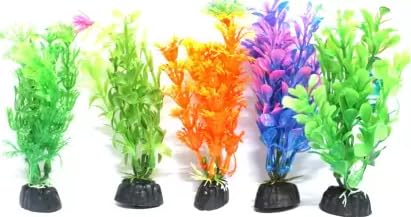 animaux (Pack of 5PCS Beautiful Artificial Aquarium Plastic Plants Anchor (B0CCV572NQ) Amazon Price History, Amazon Price Tracker