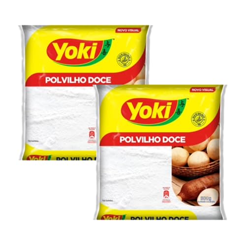 Yoki- Polvilho doce (Sour Manioc) 500g (PACK OF 2)