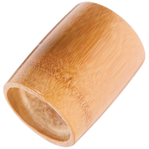 OSOLADY 竹製の伝統的な米計量カップ 正確な計量 耐久性のある