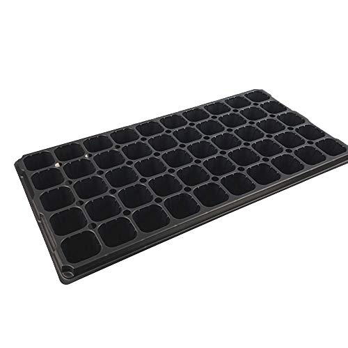 G/J/F 50 Hole/planting Trays For Seedlings, Thickened PVCHydroponic Planting Equipment Germination Tray Kit/54×28×5.1cm