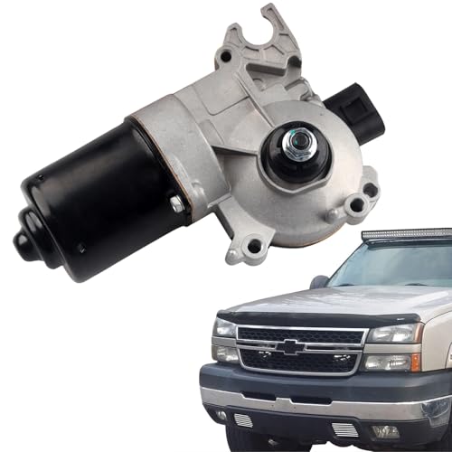 Covnikyer Front Windshield Wiper Motor W/Pulseboard Module Compatible with 2004 Cadillac Escalade, Chevy Avalanche Silverado Tahoe, GMC Sierra Yukon Replace Window Wiper Motor 88958371 88958406
