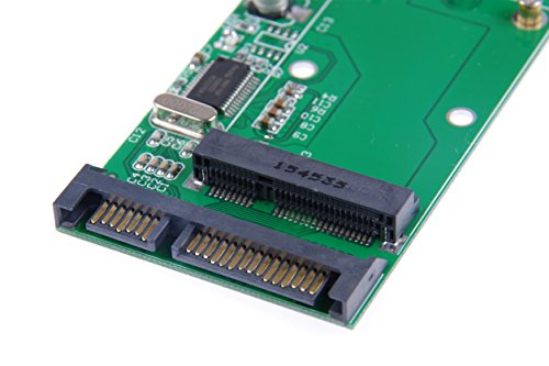 KNACRO Mini PCIe mSATA SSD to 2.5" SATA and USB 2.0 Adapter Card Dual Interface