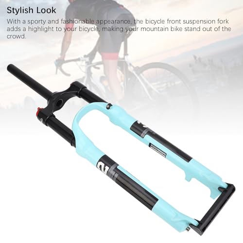 Fourche VTT 29 pouces en alliage robuste avec réglage de pression