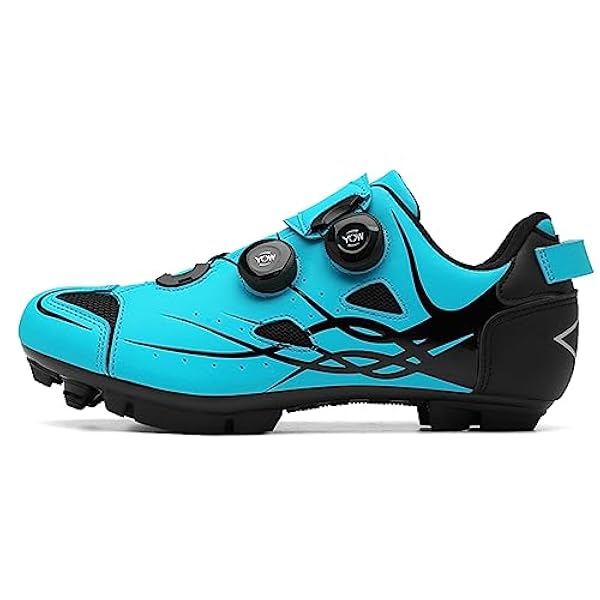 PENXZT MTB -fietsschoenen voor mannen vrouwen compatibel met SPD -schoenplaten en slotpedaal buiten ademhabele mountainbikes schoenen groot formaat