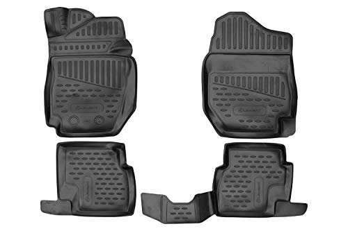 Tapis de Sol 3D pour Suzuki Jimny IV 18-20 boîte manuelle en caoutchouc