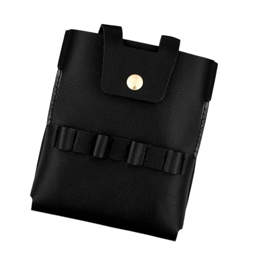 YTtkku Bolsas para botellas elegantes de piel sintética con textura y forro térmico para bebidas calientes y frías, funda de piel sintética para petaca de golf