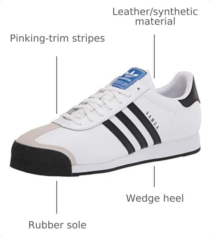 Image of adidas Men's Samoa Retro Running Sneakers