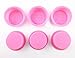 yueton 6pcs Mini Cute 100% Handmade Silicone DIY Soap Mold Craft Art Making Mould (Round)