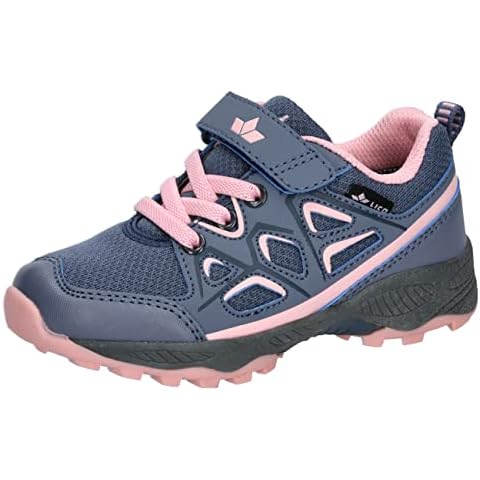 Lico Posadas Grey/Pink Trail Running Shoes for Girls Cover
