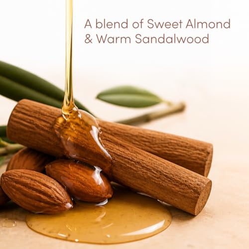 Dove Serum+ Soothing Oil Body Wash, Almond & Oil Sandalwood, 15.3 fl oz | For deep moisture, 50% glycerin serum helps leave skin soft, smooth and healthy-looking. - image 3