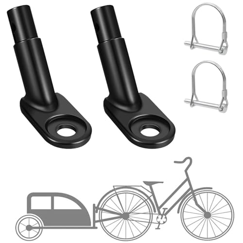 Cisolen 2 Stück Fahrradanhänger Kupplung Fahrrad Anhängerkupplung mit...