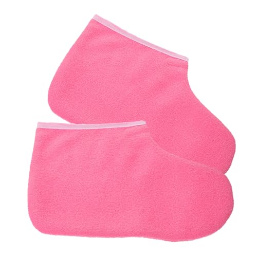 Ipetboom Paraffin Wax Foot Mask Pedicure Paraffin Wax for Foot Therapy Insulated Booties Booties Home Salon Use