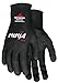 MCR Safety Ninja BNF N96795XL Work Gloves, 15 Gauge NylonSpandex Shell with Full Breathable Nitrile Foam (BNF) Coating and Nitrile Grip Dots, X-Large