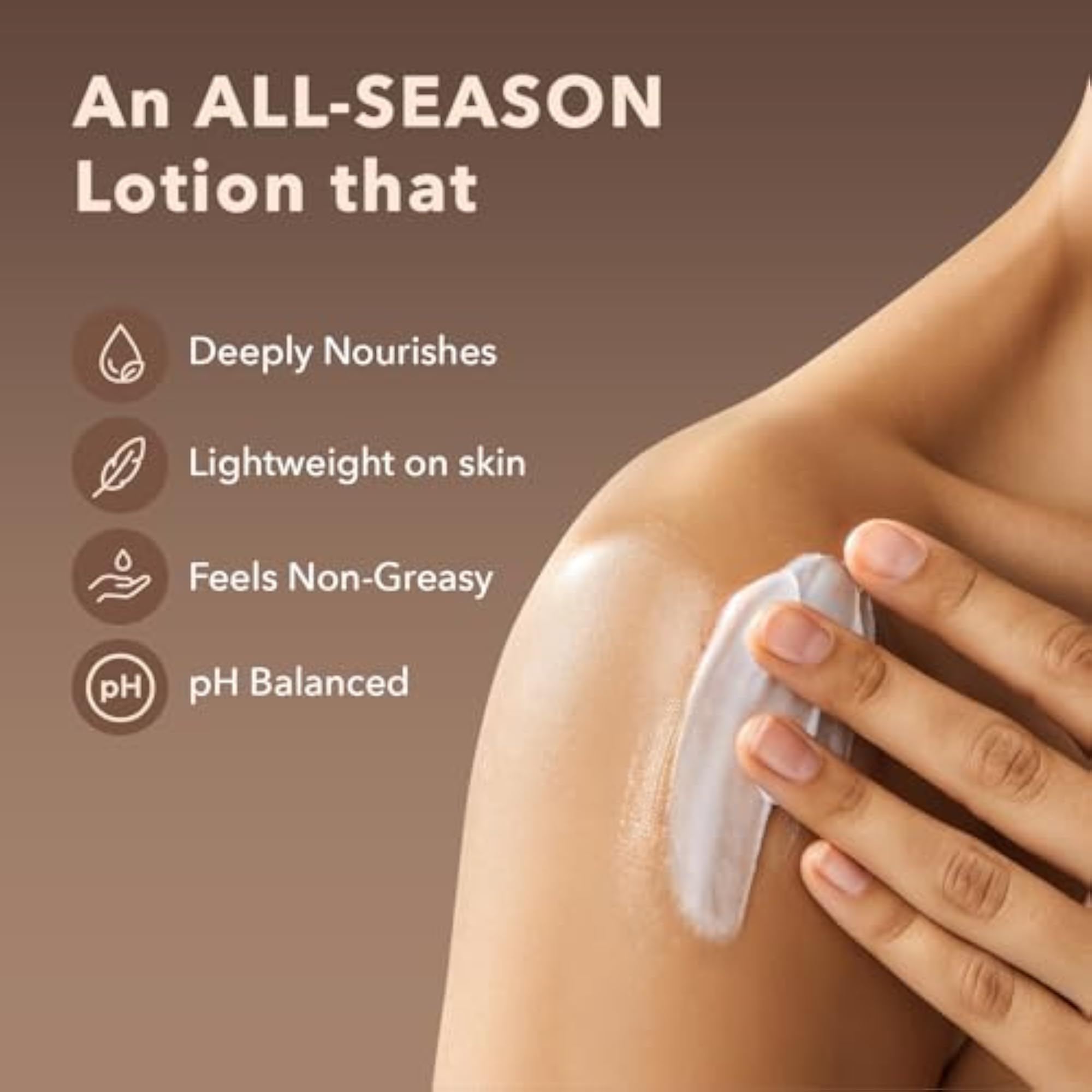 Glow Rush Moisturising Body Lotion, Brightening & Nourishing
