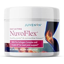 Juvenon NuvoFlex | Joint Support Supplement with Glucosamine, Chondroitin, Vitamin K, B, Mobility & Relief 30 Capsules