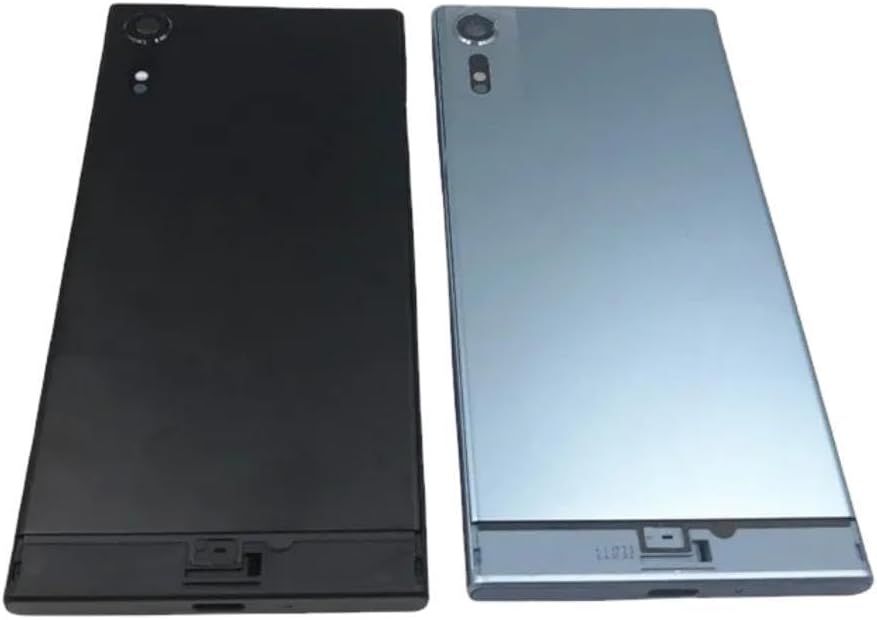 SHOWGOOD for Sony Xperia XZS G8231 G8232 Battery Cover Housing Frame Replacement Parts for Sony Xperia XZS Battery Back Cover (Black)
