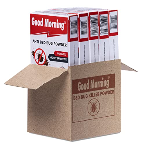 Good Morning Bed Bug Killer Powder Concentrate, Makes 5 Liters Spray (Pack of 5) (Image - 6)