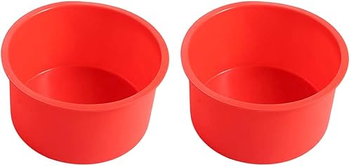 Miniatura 15 de Molde redondo de silicona para tartas, utensilios para hornear reutilizables para trufas, gelatina, postres para hacer mousse, postres, moldes para