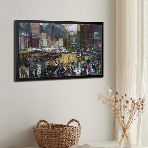 Impression sur toile New York George Bellows 40x61 cm - 3