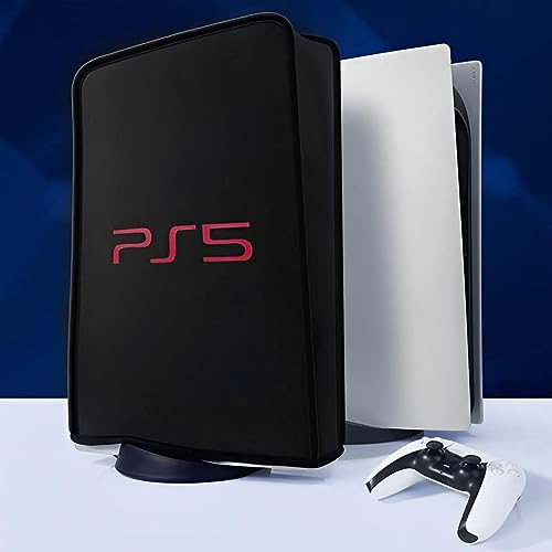 Image of TCOS TECH PS5 Dust Cover Dust Proof Cover Dust Anti Dust Case Mesh Jack Stopper for PlayStation 5 Console Digital Edition & Disc Edition