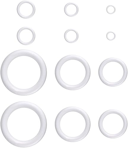 Kisangel 12 unidades de forma de corona de espuma, círculos de espuma para manualidades, discos redondos de espuma floral para proyectos de disponible en Yaxa Peru