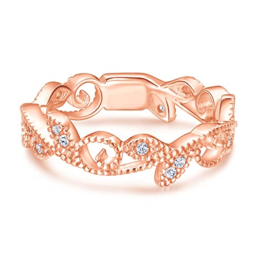 Bague Argent Véritable Vignes Fantaisie Femme - Anneau ajustable végétal
