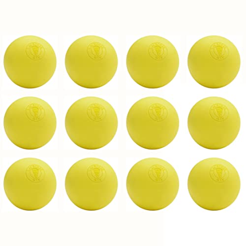 STX Lacrosse Balls Yellow - 12 Pack