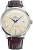 Orient Bambino RA-AC0033Y30B Reloj de Vestir Mecánico Automático para Hombre de 40.5 mm – Esfera Marfil, Caja de Acero Inoxidable, Correa de Cuero Marrón, Cristal Mineral Abovedado y Visualización de Fecha 2
