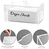 Amazon.com: LENIUM Dryer Sheet Holder for Laundry Organization and ...
