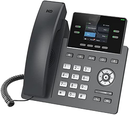 REAL Mobile Business Phone System Subscription - VoIP Home Office Landline with Voicemail - Expandable Lines - Has Caller ID, Voice Recorder, Call Forwarding - PBX Telephone System, Colored LCD Screen