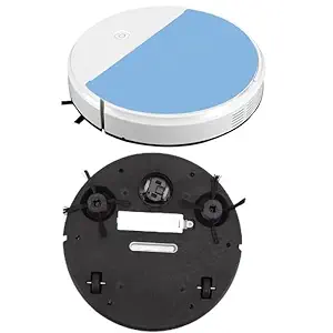 Techking (Deal of The with 15 Years Warranty Smart Sweeper, Vacuum Robot Cleaner, Automatic Circle Sweeper Small Timing Vacuum Cleaner for Wood Floors/Marbles/Floor Tiles