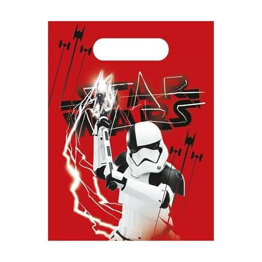 Generique 6 regalo de bolsillos Star Wars las últimas Jedi