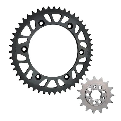 Kit pignons avant arrière moto DR800S DR750S engrenage transmission 1988-1990