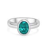 Oval Paraiba Tourmaline Ring, Neon Blue Paraiba Tourmaline Sterling Silver, Handcrafted Ring, Engagement Ring, Birthstone Ring