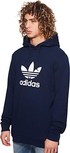 adidas Originals Trefoil Men's Pull-Over Hoodie Collegiate Navy/White cx19002