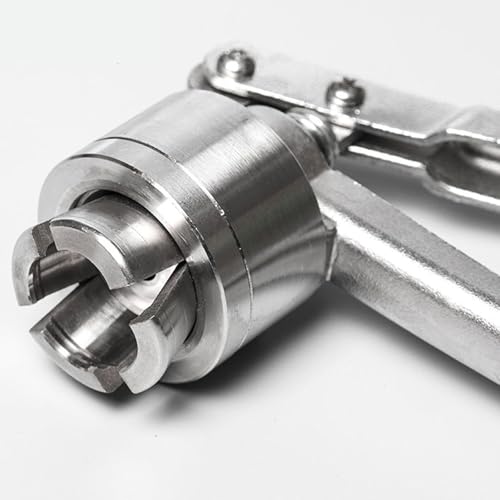 Máquina de sellado portátil para botellas de vidrio, crimpadora de acero inoxidable duradera para uso doméstico y de laboratorio