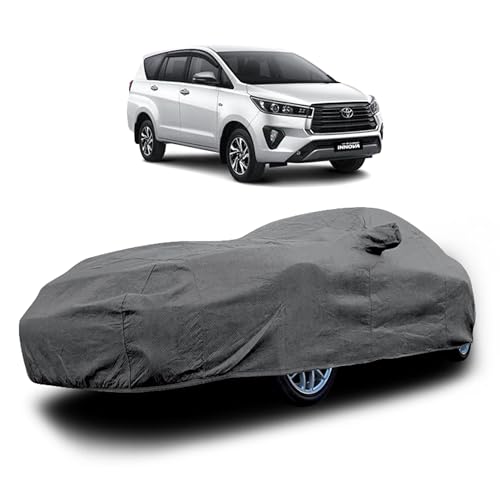 Image of Heavy-Duty Car Cover for Compatible with Toyota Innova (2005 to 2025 All Models) Deluxe Car Protection Cover - Waterproof & UV-Resistant All-Season Exterior Protection