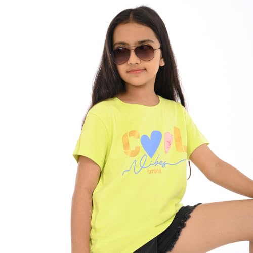 Image of Girls T-Shirt | Red Label Compact Cotton