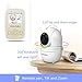 HelloBaby Video Baby Monitor with Camera Digital Color LCD Screen, Remote Pan/ Tilt/ Zoom and Infrared Night Vision, Alarm System, Long Transmission Range, Two-Way Talk, Lullaby.