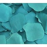 Silk Rose Petals - TEAL - 200 petals per bag