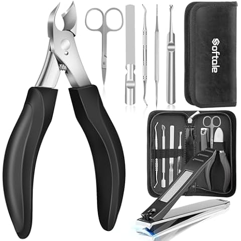 Softale 7-Piece Toenail Clippers Set Cover