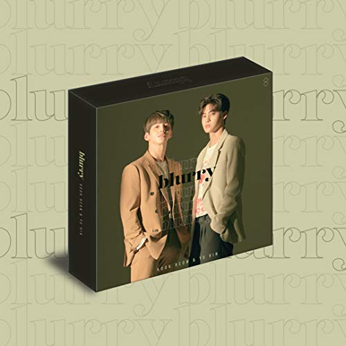 [KIHNO ALBUM] プロデュースX101 KOOKHEON & YUVIN - blurry (1st Single Album) キノキット+タイトル＆歌詞カード+フォトカード８枚 [韓国盤]