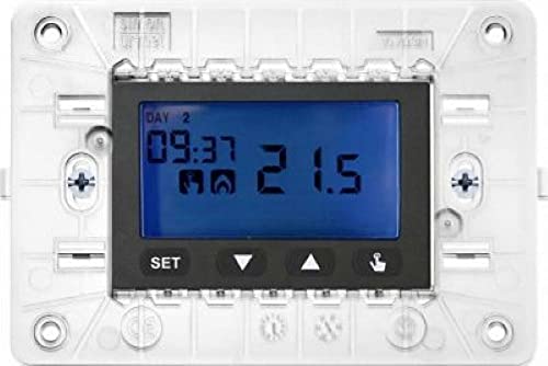 NEA DIGITAL Electronic CHRONOTHERMOSTAT LCD 3 Antracite MODULES 10633