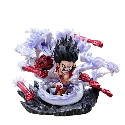 Image of Tinion One Piece Gear 4 Luffy Action Figure - Miniature Toy, 15cm Special Edition PVC Collectible for Car, Desk, Cake, Ideal Anime Gift for Collectors