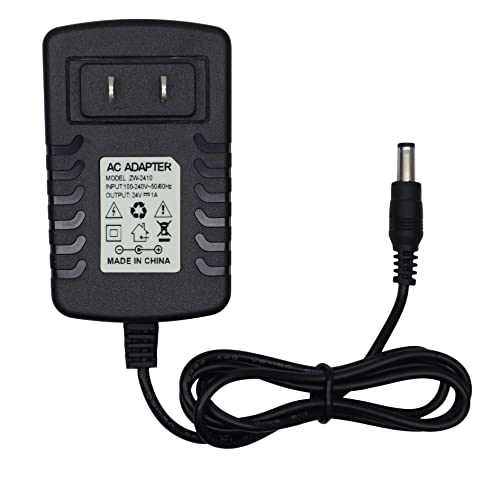 Eiks Ac-To-Dc 24V 1A(Max) Power Supply Switching Adapter 5.5 X 2.5Mm / 5.5 X 2.1Mm Compatible With And Replacement #TOP1