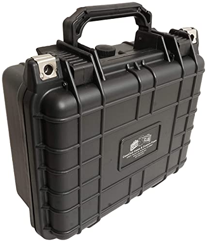 Case Club Case Fits Beretta 92Fs & 5 Magazine In Pre-Cut Heavy Duty Waterproof Case (Accommodates Under Barrel Attachments) #TOP7