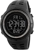 Relógio Masculino Esportivo Digital à Prova D'água Preto 1251